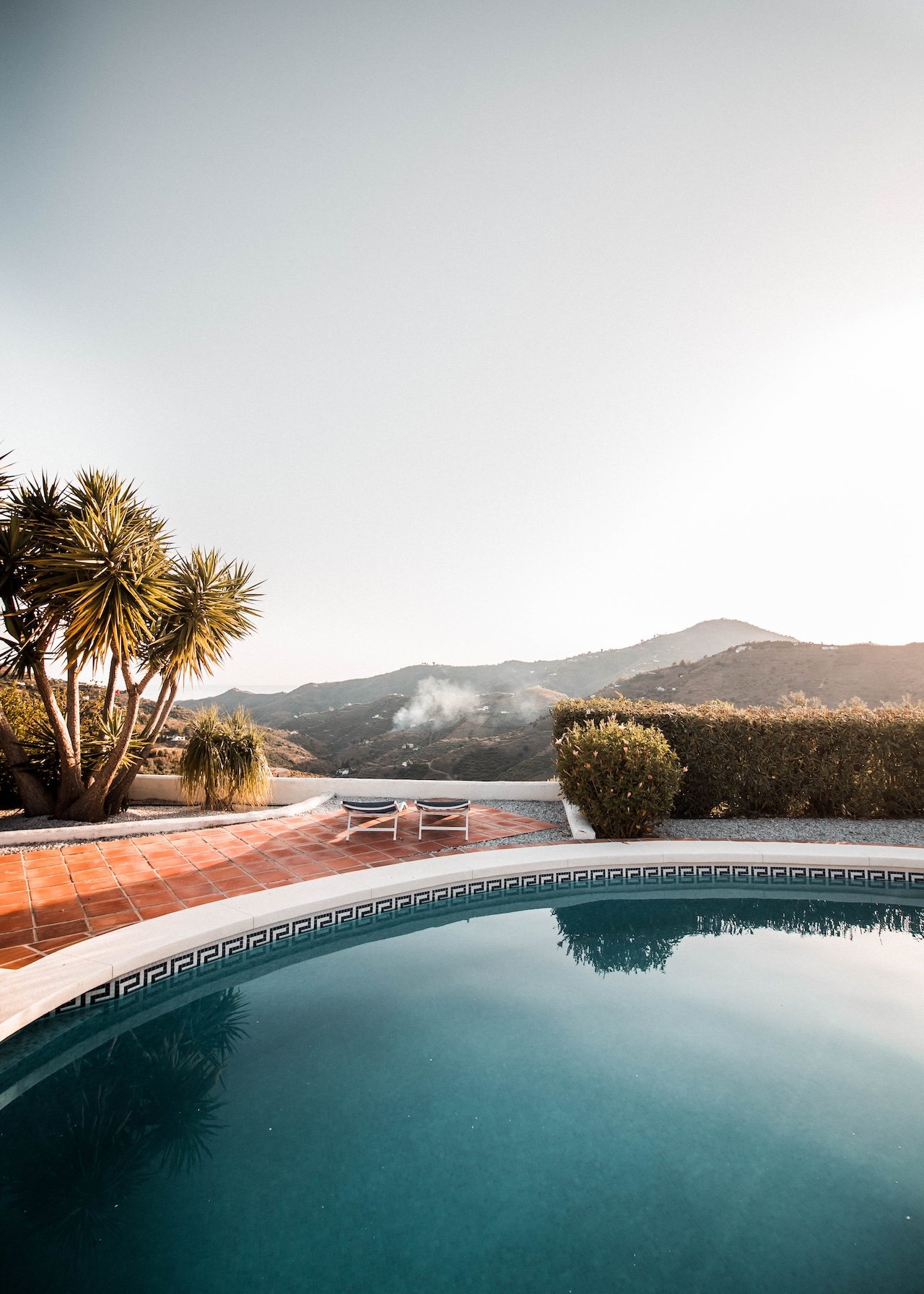 Home Page 8 scenic pool on a hill with palm trees